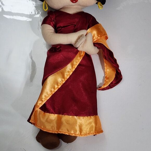 Betty Boop Indian Middle Eastern Red Dress Stuffed Animal Plush Toy Decor - Picture 3 of 12